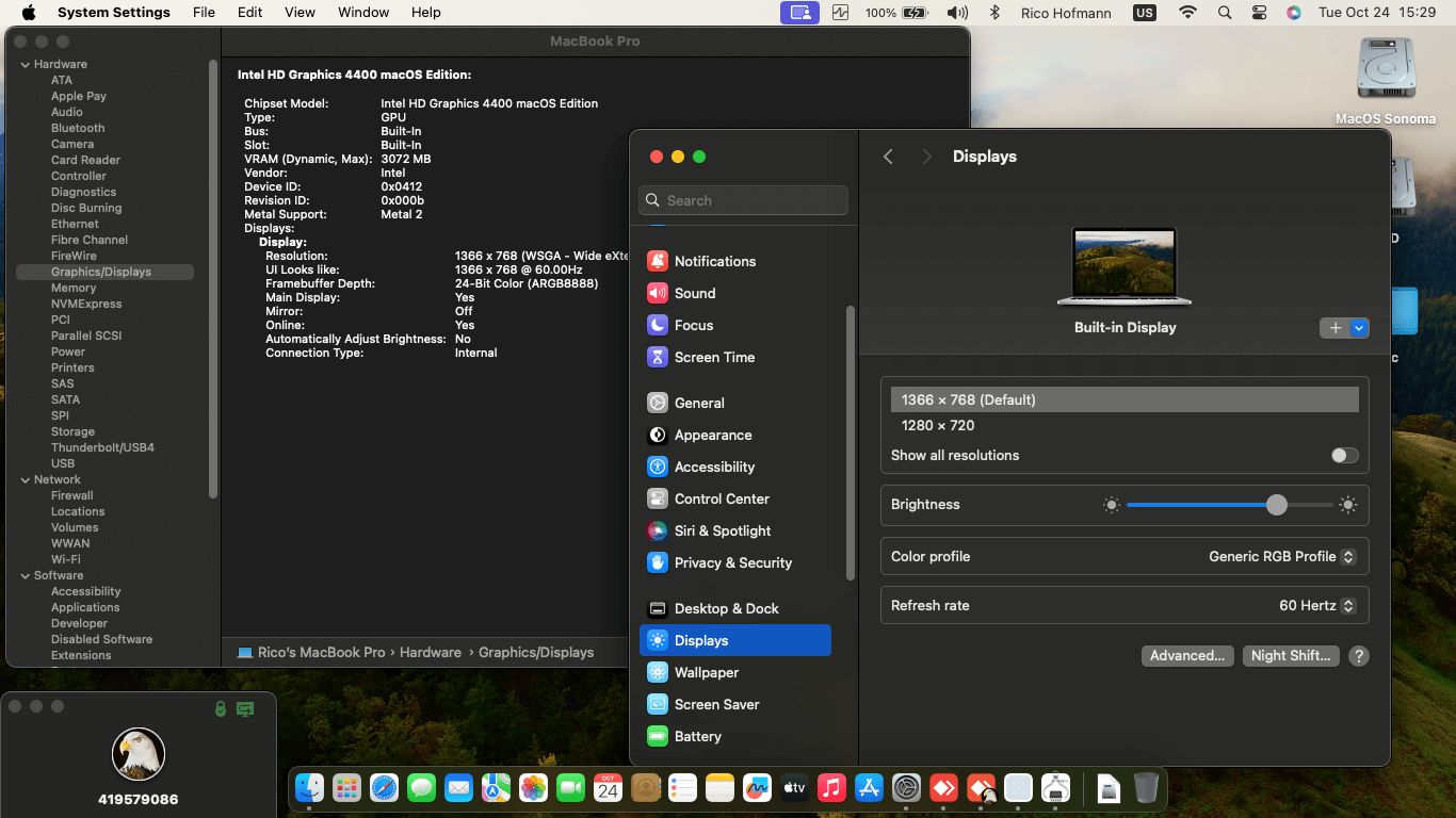 Dell Inspiron 15 7537 Touchscreen [Haswell   Intel HD 4400 + PS2 SMBUS]   OpenCore 1